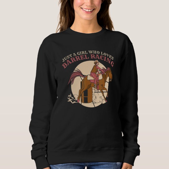 Moletom Barrel racing Rodeo Horse Racing (Frente)