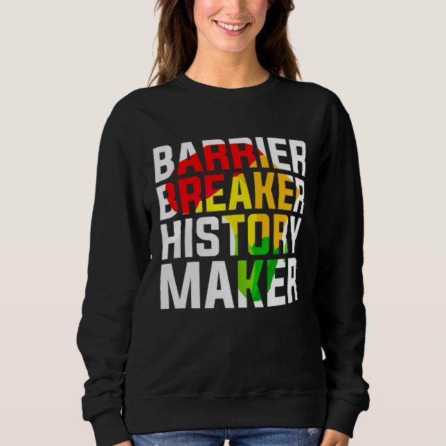 Moletom Barrier Breaker History Maker (Frente)