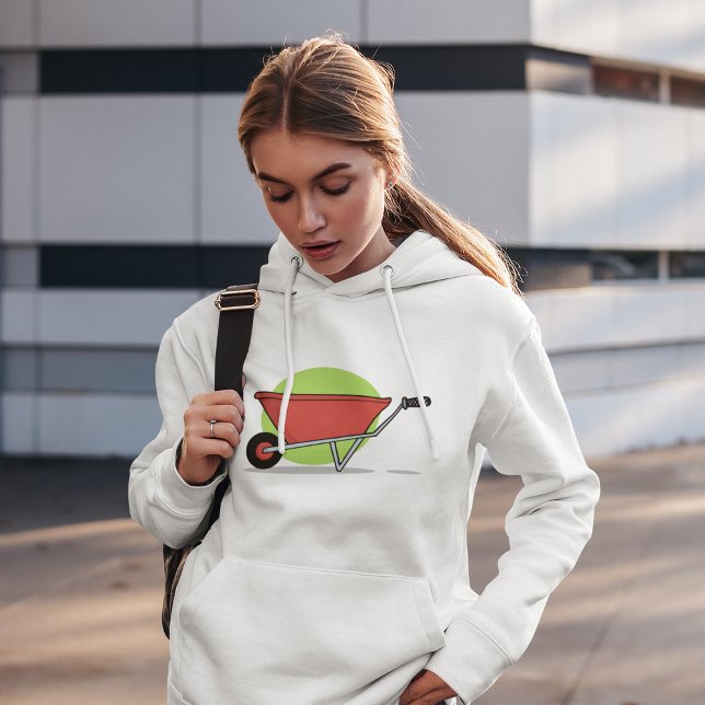 Moletom Barril de Rodas Vermelhas (Criador carregado)