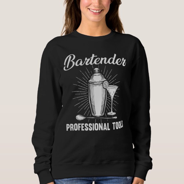 Moletom Bartender Professional Tools Shaker Cocktail Alcoh (Frente)