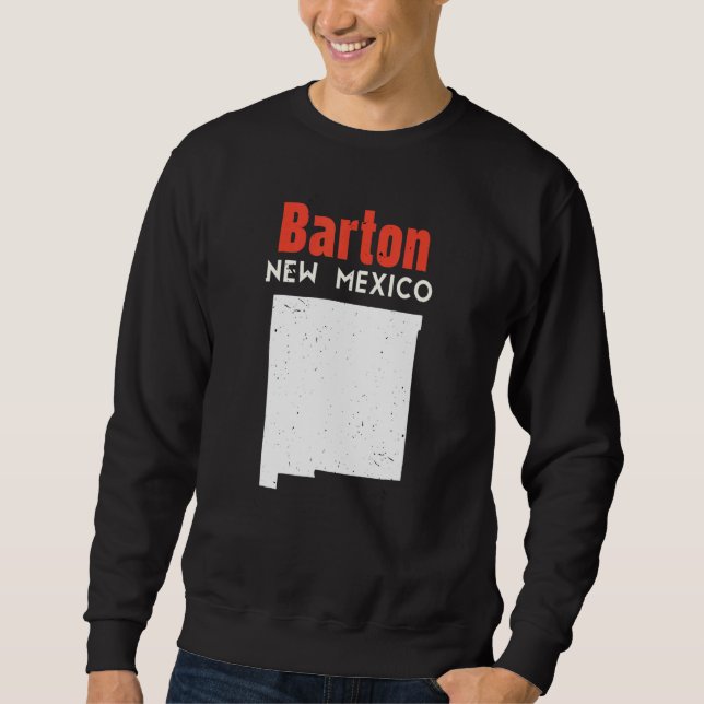 Moletom Barton USA State America Travel New Mexican New Me (Frente)