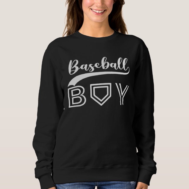 Moletom Baseball Boys Kids  Sport Fan Baseball Boy (Frente)