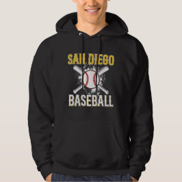 Moletom Baseball branco de San Diego