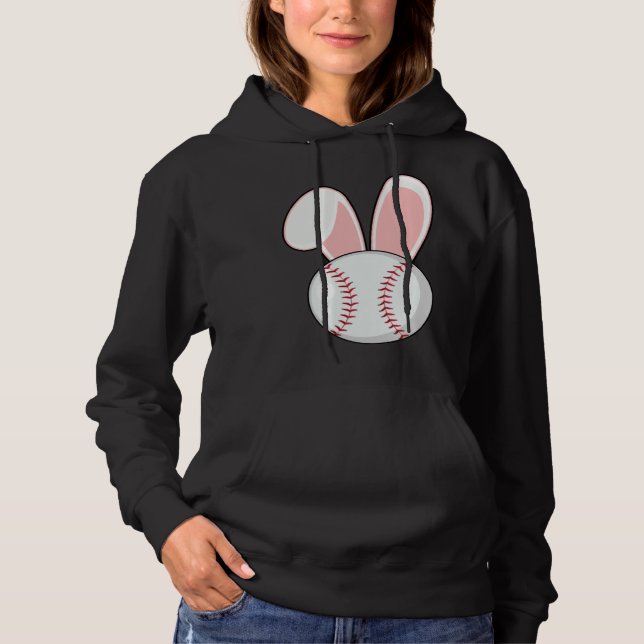 Moletom Baseball Bunny Easter  Kids Boys Toddler (Frente)
