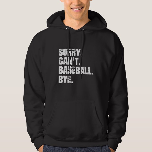 Moletom Baseball Coach Baseball Player Life Sport Sarcasm (Frente)