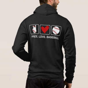 Moletom Baseball de Nome e Texto Personalizado