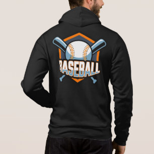 Moletom Baseball de texto personalizado