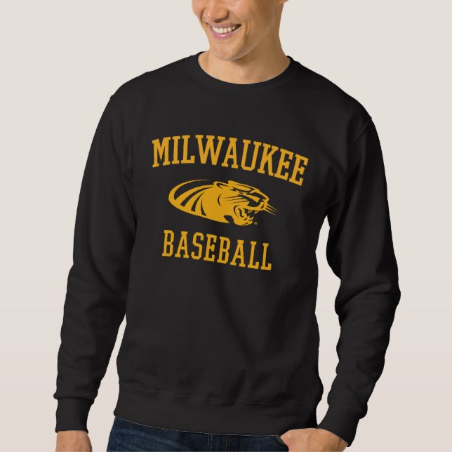 Moletom Baseball dos Panteras da UW Milwaukee (Frente)