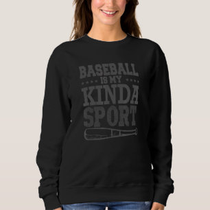 Moletom Baseball Fan Baseball Do Esporte É Meu Tipo De Esp