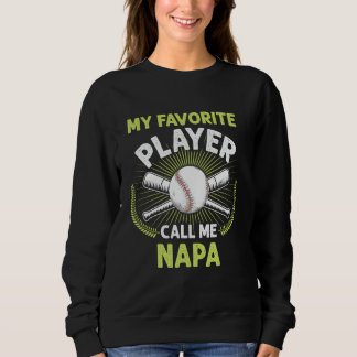 Moletom Baseball Meu Jogador Favorito Me Chame Napa Vintag