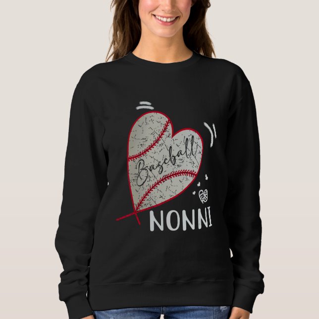 Moletom Baseball Nonni Family Matching Players Team Nonni (Frente)