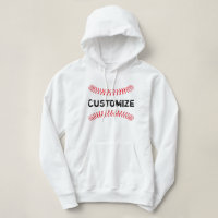 Baseball Seams Personalizados Nome ou Texto da Equ