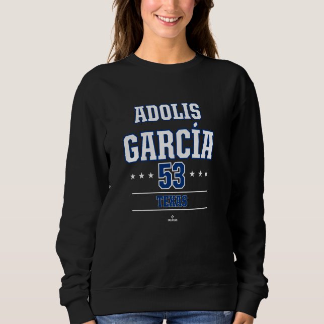 Moletom Baseball Star Adolis Garcia Texas MLBPA (Frente)
