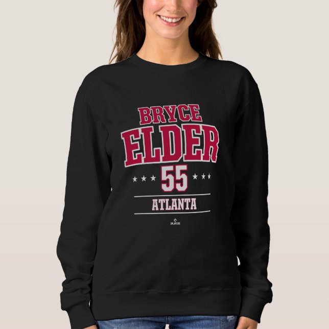 Moletom Baseball Star Bryce Elder Atlanta MLBPA (Frente)