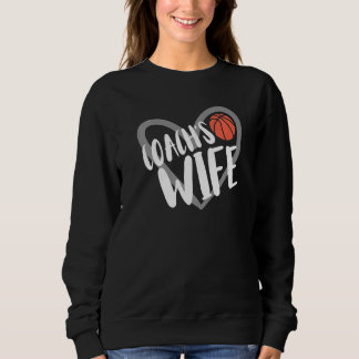 Moletom Basketball Coach's Wife Heart 