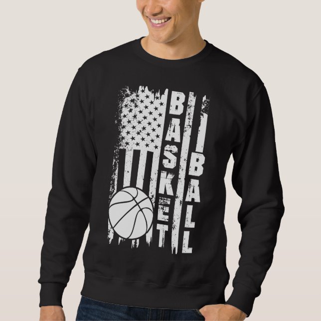 Moletom Basketball Flag (Frente)