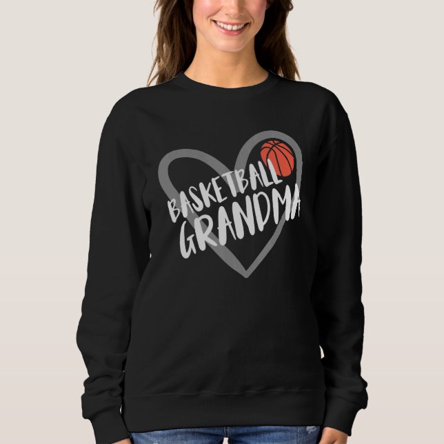 Moletom Basketball Grandma Heart (Frente)
