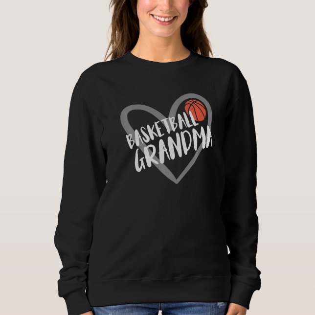 Moletom Basketball Grandma Heart  (Frente)