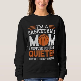 Moletom Basketball Mom Mothers Day Motherhood Basketball  