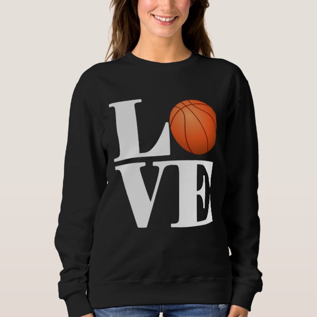 Moletom Basketball Player   Basketball Love (Frente)
