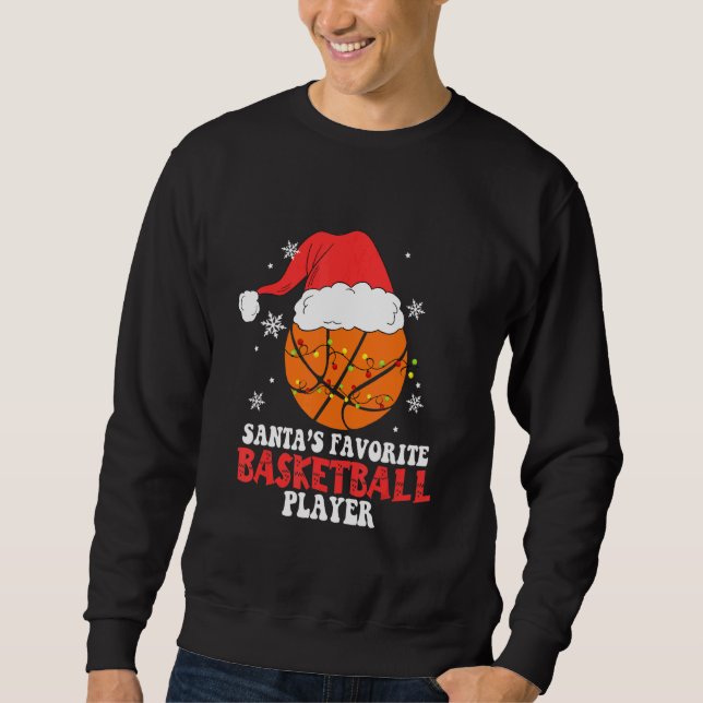 Moletom Basketball Player Christmas Basketball   (Frente)