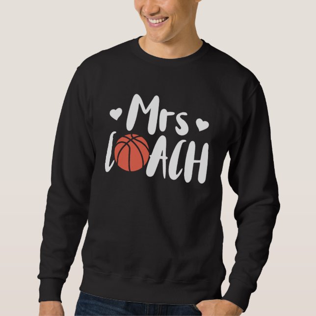 Moletom Basketball Woman Coach Wife (Frente)