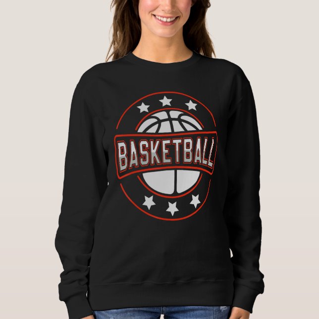 Moletom Basketballer Basketball Hoop Dunking Basketball Ho (Frente)