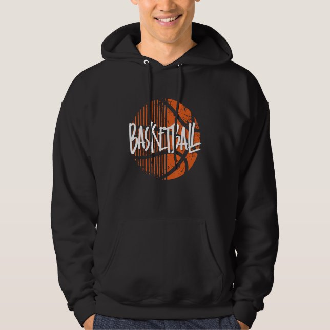 Moletom Basketballer Basketball Hoop Dunking Basketball Ho (Frente)