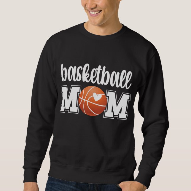 Moletom Basquete Mãe De Basquete Mãe Mãe De Basquete P (Frente)