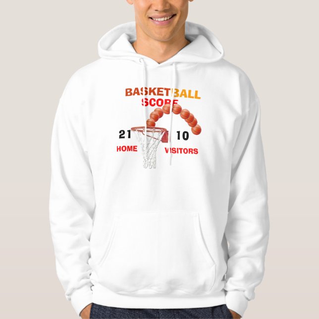 MOLETOM BASQUETEBOL! CAMISOLA ENCAPUÇADO (Frente)