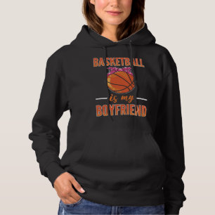Moletom Basquetebol É Meu Namorado Rapariga do Basquetebo