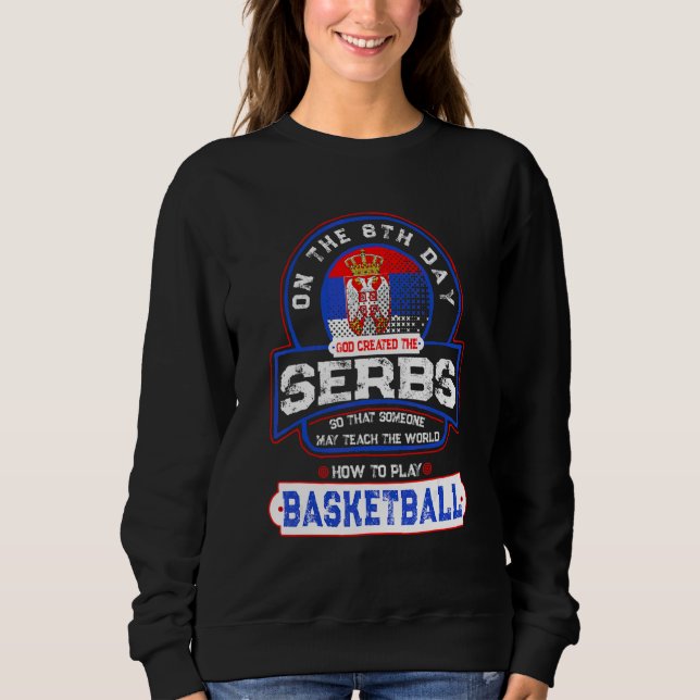 Moletom Basquetebol E Sérvios Kosarka Srbija (Frente)