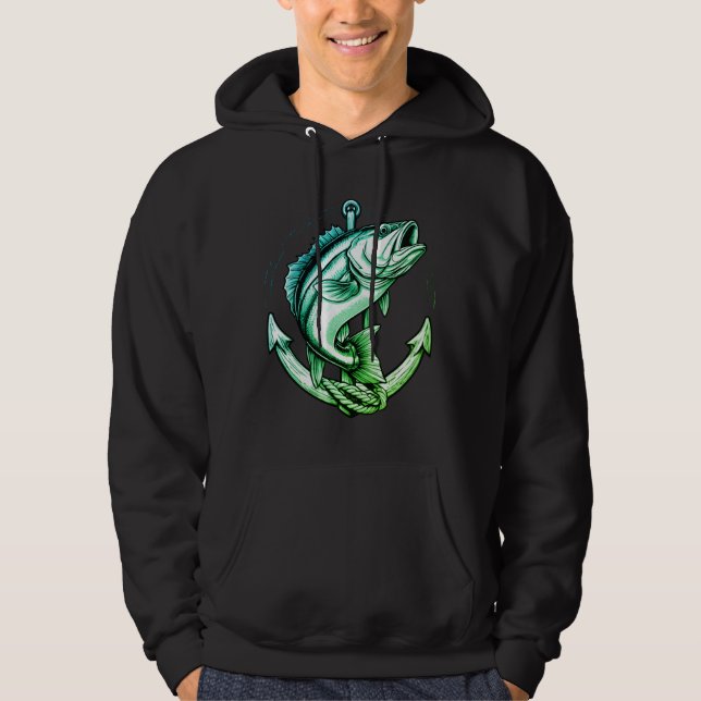 Moletom Bass and Anchor Hoodie (Frente)