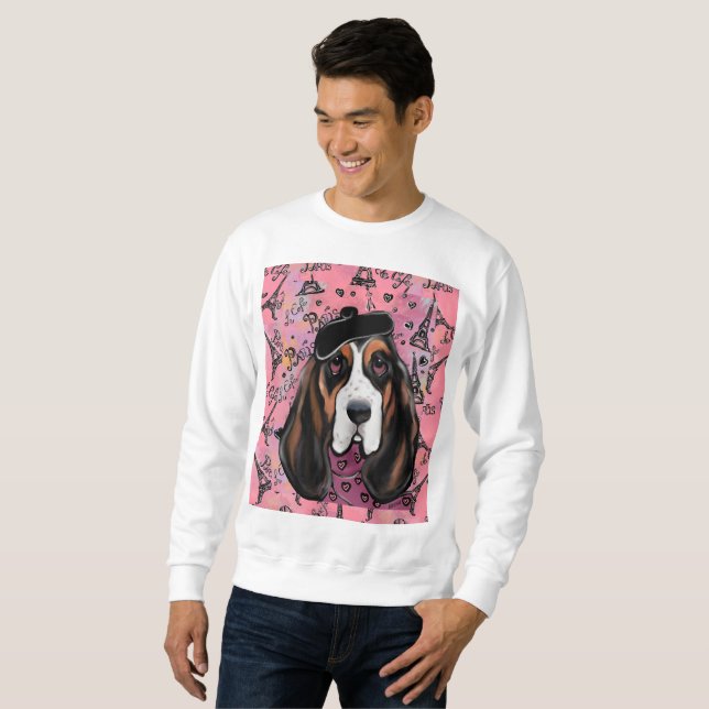 Moletom Basset Hound (Frente Completa)