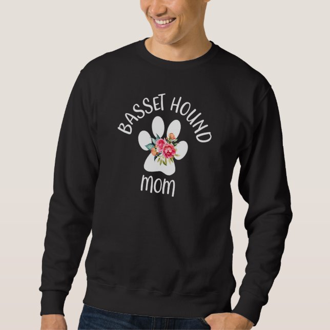 Moletom Basset Hound Mãe (Frente)