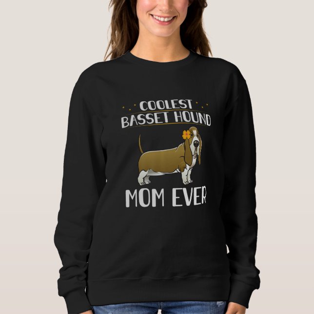 Moletom Basset Hound Mãe Cachorro Proprietário Cachorro Ca (Frente)