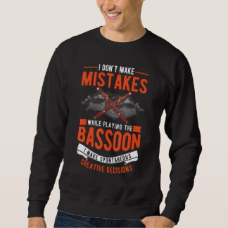 Moletom Bassoon Creative decisions Bassoon Player Bassooni