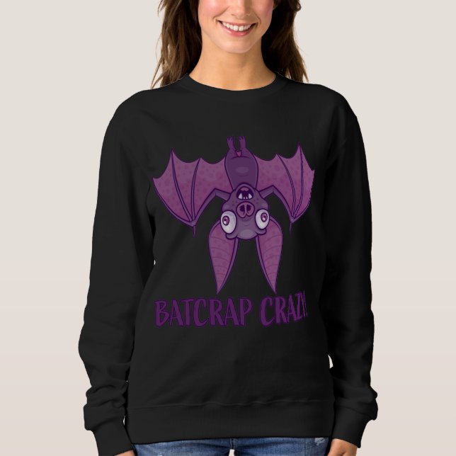 Moletom Bat de Cartoon Louco de Batsucata (Frente)