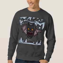 Moletom Bat de inverno engraçado
