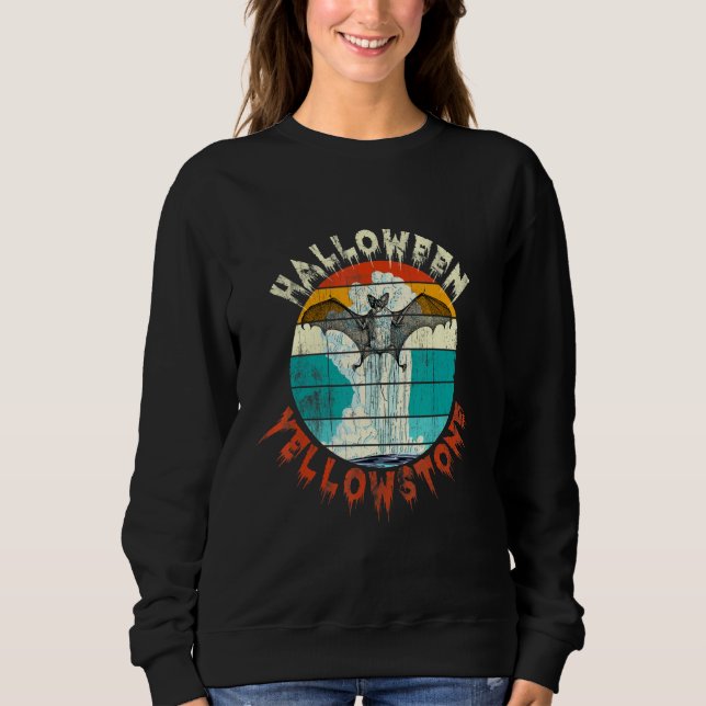 Moletom Bat Yellowstone Halloween (Frente)