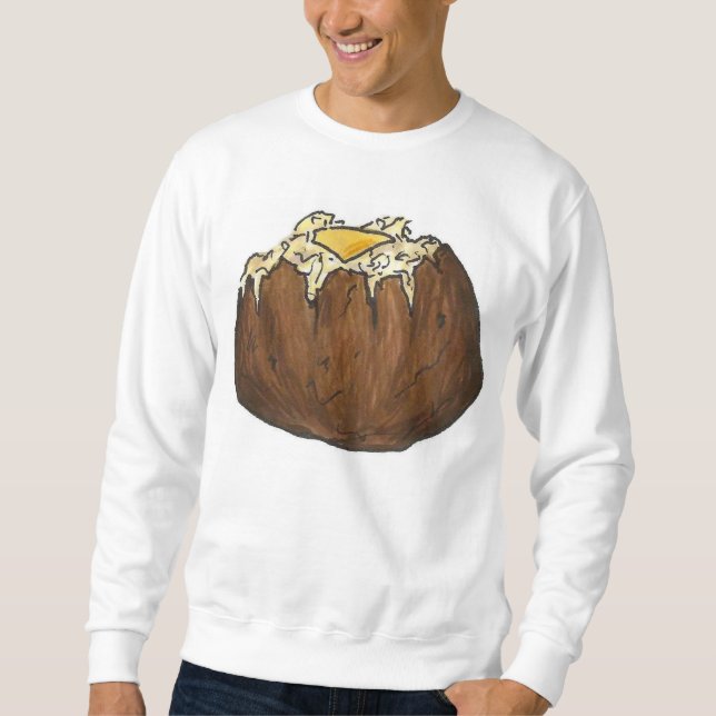 Moletom Batata assada com pata de manteiga (Frente)