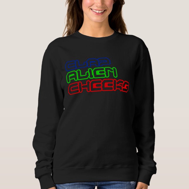 Moletom Bater Bochechas Alienígenas UFO Tempestade Área 51 (Frente)