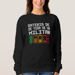 Moletom Bateria De Vida De Um Militar