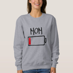 Moletom Bateria Fraca – Mamãe