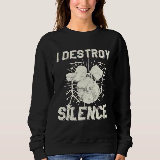 Moletom Baterista do I Destroy Silence (Frente)