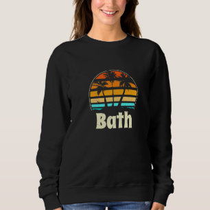 Moletom Bath Maine Beach Me Beach Bum Us Cities Summer Hol