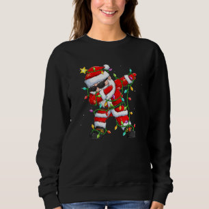 Moletom Batido Papai Noel Engraçado Natal Dab Love