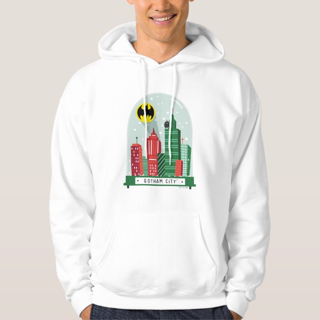 Moletom Batman Gotham City™ Snow Globe Graphic (Frente)
