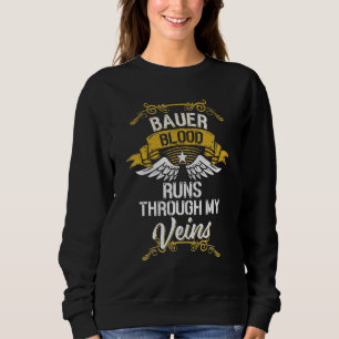Moletom Bauer Blood Atravessa Minhas Veias