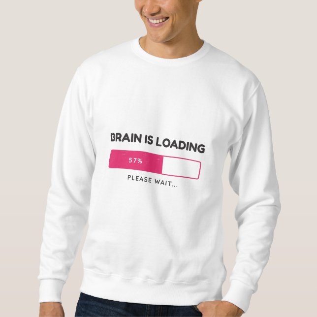 Moletom BBrain is loading, please wait (Frente)